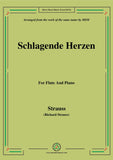Richard Strauss-Schlagende Herzen, for Flute and Piano