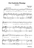 Richard Strauss-Für Funfzehn Pfennige