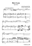 Richard Strauss-Herr Lenz, for Flute and Piano