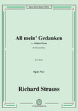 Richard Strauss-All mein' Gedanken,Op.21 No.1