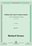 Richard Strauss-Seitdem dein Aug' in meines schaute,Op.17 No.1