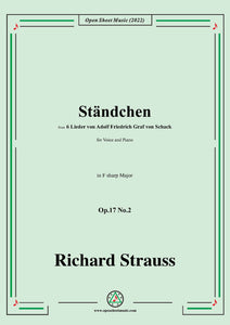 Richard Strauss-Ständchen,Op.17 No.2