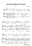 Richard Strauss-Aus den Liedern der Trauer,Op.17 No.4