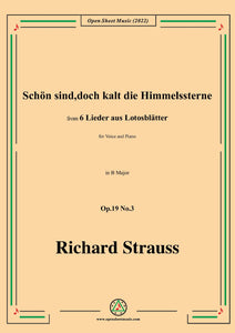 Richard Strauss-Schön sind,doch kalt die Himmelssterne