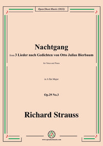 Richard Strauss-Nachtgang,Op.29 No.3