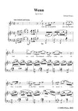 Richard Strauss-Wenn,Op.31 No.2