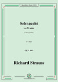 Richard Strauss-Sehnsucht,Op.32 No.2