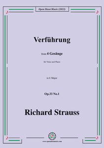 Richard Strauss-Verführung,Op.33 No.1