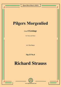 Richard Strauss-Pilgers Morgenlied,Op.33 No.4