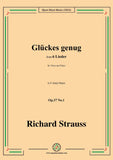 Richard Strauss-Glückes genug,Op.37 No.1