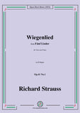 Richard Strauss-Wiegenlied,Op.41 No.1