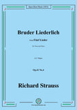 Richard Strauss-Bruder Liederlich,Op.41 No.4