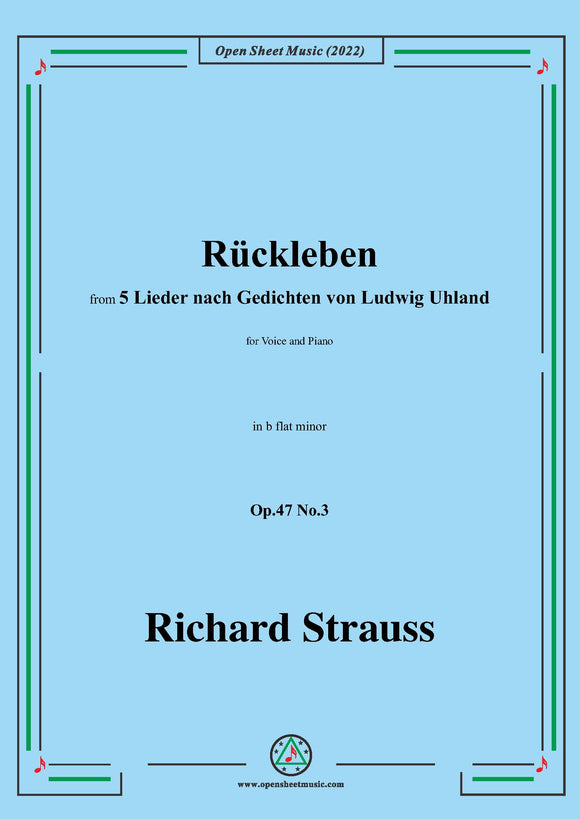 Richard Strauss-Rückleben