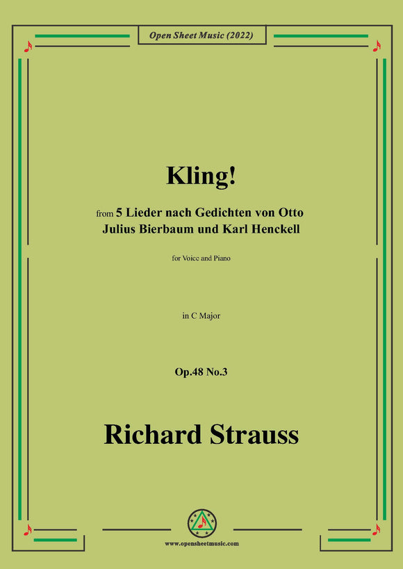 Richard Strauss-Kling!