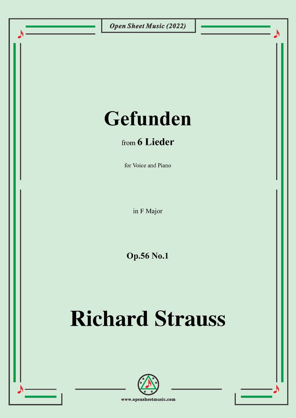 Richard Strauss-Gefunden