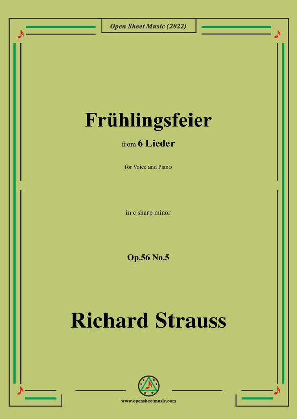 Richard Strauss-Frühlingsfeier
