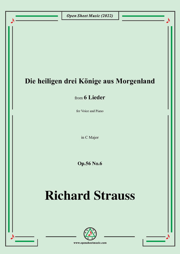 Richard Strauss-Die heiligen drei Könige aus Morgenland