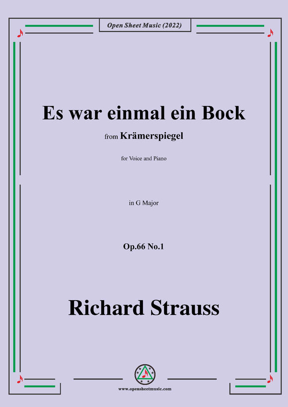 Richard Strauss-Es war einmal ein Bock
