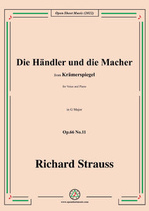 Richard Strauss-Die Händler und die Macher