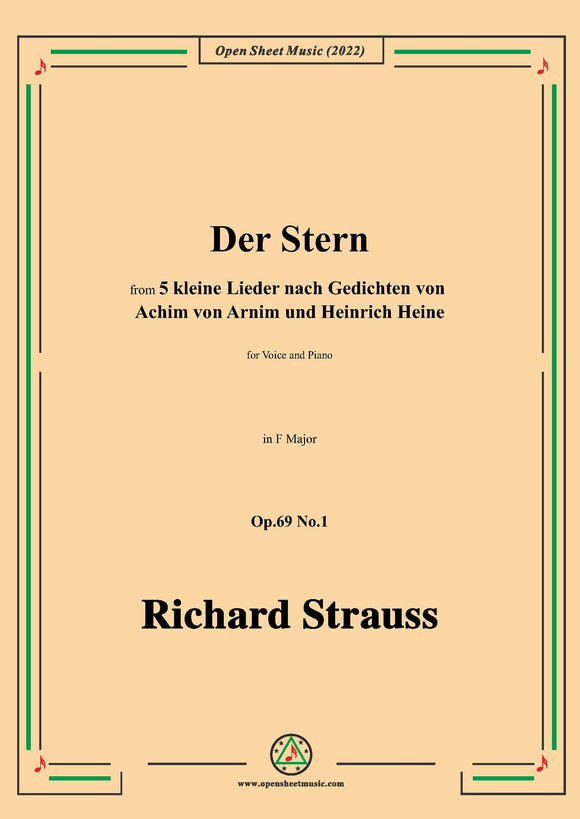 Richard Strauss-Der Stern