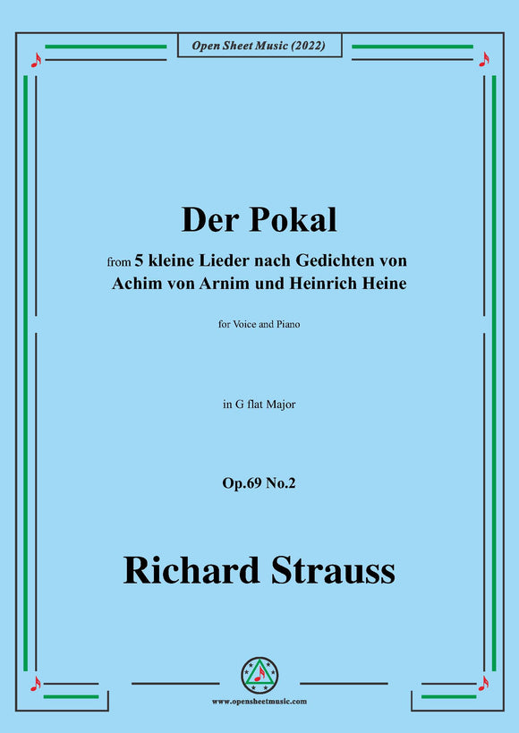 Richard Strauss-Der Pokal