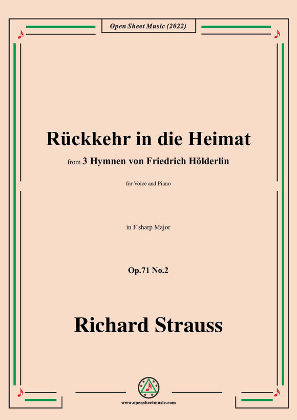 Richard Strauss-Ruckkehr in die Heimat
