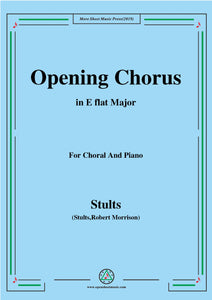 Stults-The Story of Christmas,No.1,Opening Chorus,Christmas Chimes,for Choral and Piano