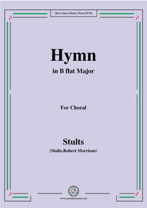 Stults-The Story of Christmas,No.5,Hymn,While Shepherds Watched Their Flocks,for Choral