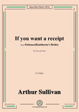Sullivan-If you want a receipt,in G Major