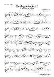 Tchaikovsky-Prologue to Act I,for Clarinet(or Trumpet) and Piano