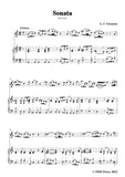 Telemann-Sonata,in a minor,TWV 41:a3