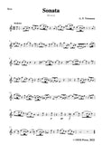 Telemann-Sonata,in a minor,TWV 41:a3