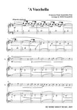 Tosti-'A Vucchella, for Flute and Piano