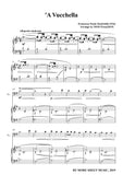 Tosti-'A Vucchella, for Cello and Piano
