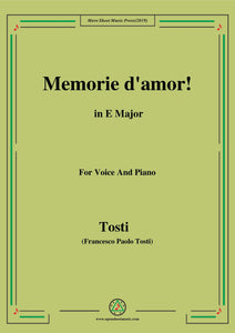 Tosti-Memorie d'amor!