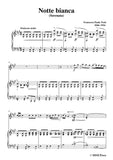 Tosti-Notte bianca, for Violin and Piano