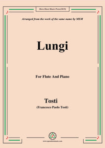 Tosti-Lungi, for Flute and Piano