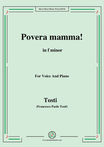 Tosti-Povera mamma!
