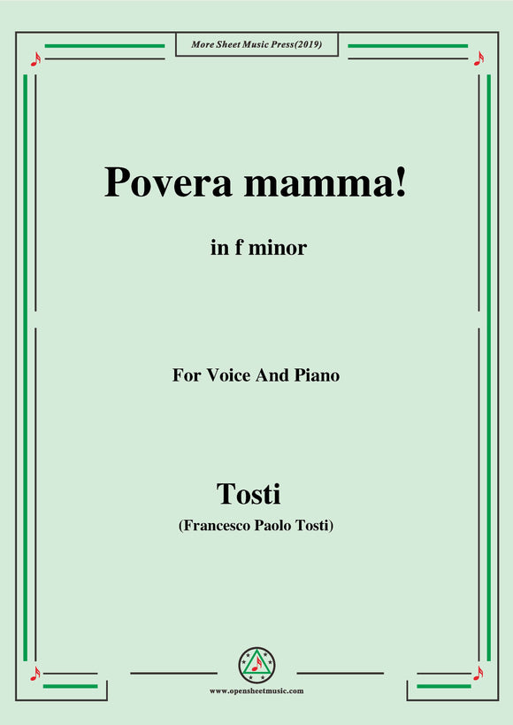 Tosti-Povera mamma!