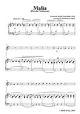 Tosti-Malìa,for Violin and Piano