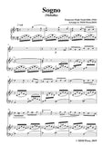 Tosti-Sogno, for Flute and Piano
