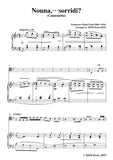 Tosti-Nonna,sorridi, for Cello and Piano