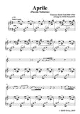 Tosti-Aprile, for Flute and PIano
