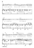 Tosti-Non t'amo più! in d minor,for Voice and Piano