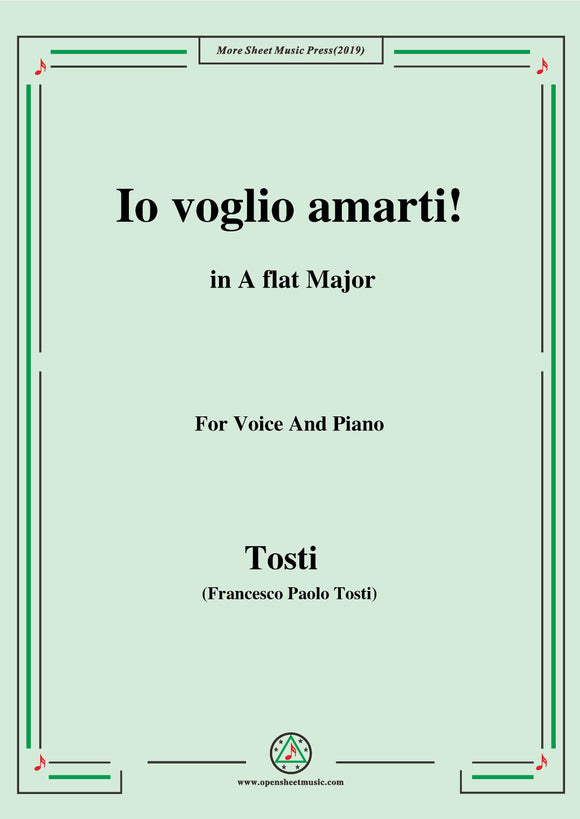 Tosti-Io voglio amarti!