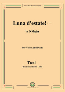 Tosti-Luna d'estate!