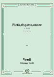 Verdi-Pietà,rispetto,onore,from Macbeth,for Voice and Piano