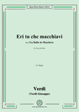 Verdi-Eri tu che macchiavi,in F Major