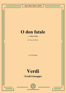 Verdi-O don fatale