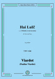 Viardot-Hai Luli!,VWV 1106